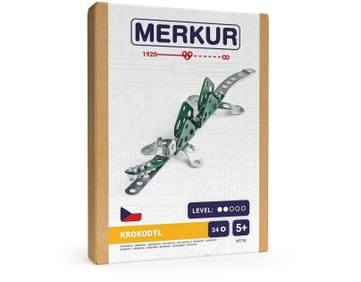 Merkur Mini ZOO Krokodíl 34 dielov