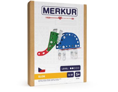 Merkur Mini ZOO - Slon, 52 dielov