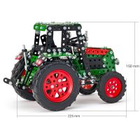 Merkur Traktor 4x4 zelený, 567 dielikov 3