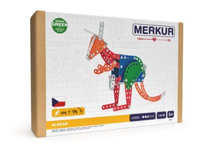 Merkur ZOO - Klokan, 148 dielov