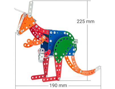 Merkur ZOO - Klokan, 148 dielov