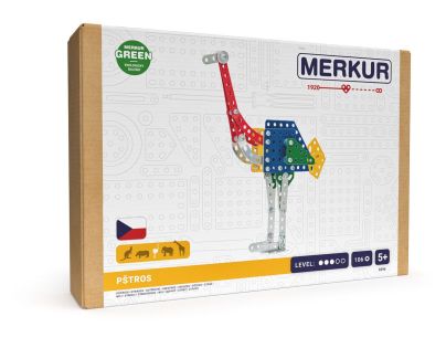 Merkur ZOO - Pštros, 106 dielov