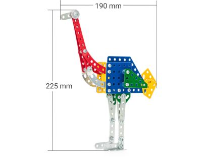 Merkur ZOO - Pštros, 106 dielov