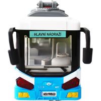 Mestský trolejbus na setrvačník s osvetlením a zvukom - modrý 5