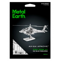 Metal Earth 3D Puzzle AH-64 Apache 41 dielikov 6
