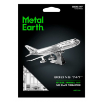 Metal Earth 3D Boeing 747 12 dielikov 2