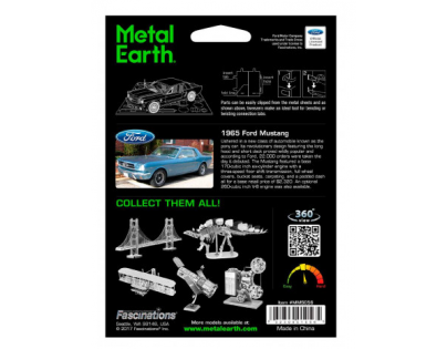 Metal Earth 3D Puzzle Ford 1965 Mustang 24 dielikov