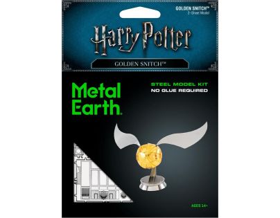 Metal Earth 3D Puzzle Harry Potter Zlatonka 12 dielikov