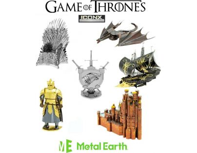 Metal Earth 3D Puzzle Hra o tróny Erb Starkov 20 dielikov