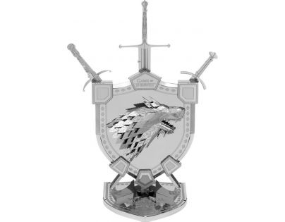 Metal Earth 3D Puzzle Hra o tróny Erb Starkov 20 dielikov