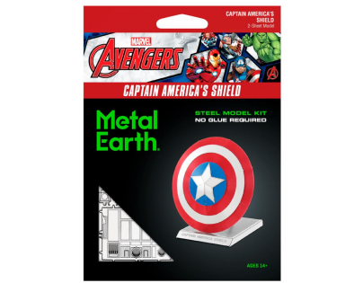Metal Earth 3D Puzzle Marvel Captain America Shield 13 dielikov