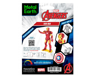 Metal Earth 3D Puzzle Marvel Iron Man 85 dielikov