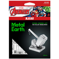 Metal Earth 3D Puzzle Marvel Thorovo kladivo 24 dielikov 3