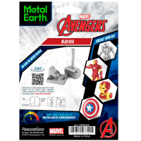 Metal Earth 3D Puzzle Marvel Thorovo kladivo 24 dielikov 4