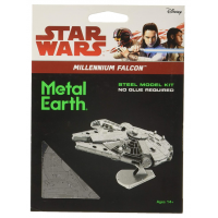 Metal Earth 3D Puzzle Star Wars Millennium Falcon 50 dielikov 3