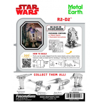 Metal Earth 3D Puzzle Star Wars R2-D2 46 dielikov 5