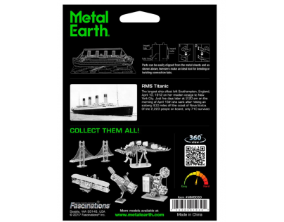 Metal Earth 3D Puzzle Titanic 39 dielikov