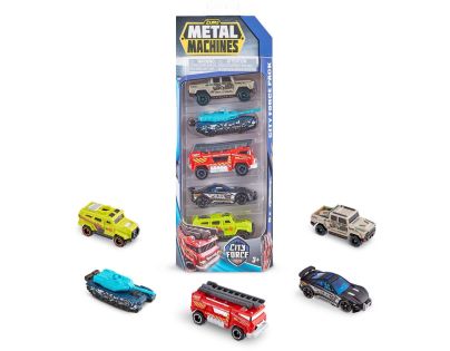 Metal Machines City force Sada áut 5 ks