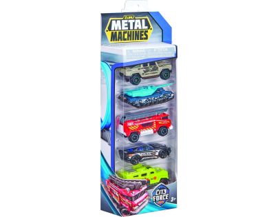 Metal Machines City force Sada áut 5 ks