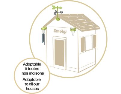 Smoby Meteorologická stanica pre domčeky