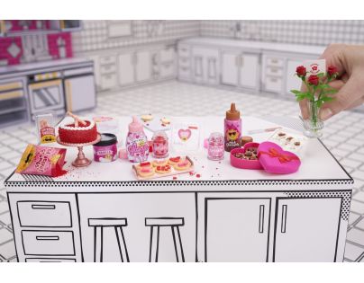 MGA's Miniverse Mini Food Valentínske občerstvenie
