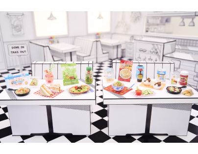 MGA's Miniverse Mini Food Občerstvenie, séria 4A