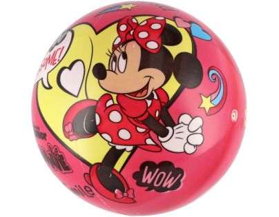 Lopta Minnie nafúknutá 23 cm v sieťke