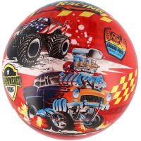Lopta Super cars monster truck nafúknutý 23 cm v sieťke