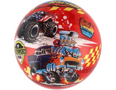 Lopta Super cars monster truck nafúknutý 23 cm v sieťke