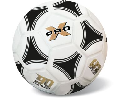 Lopta X-Pro futbalová čierno-biela 23 cm