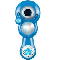Mikrofón karaoke modrý 3