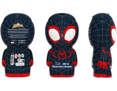 Miles Morales sprchový gél a šampón 400 ml 2D