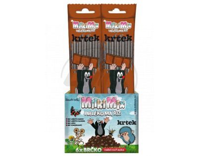 Krtek - MMF1909  - MilkiMix mléčná brčka - Čokoláda