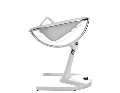 Mima Stolička Moon 2G chróm priehľadná s opierkou nôh Poškodený obal