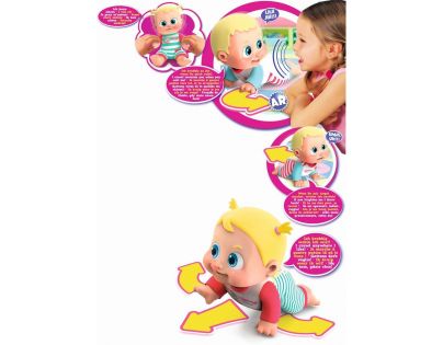 Bábätko Bouncin Babies lezúce Baniel a Bounie Poď k mamičke Dievčatko