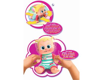 Bábätko Bouncin Babies lezúce Baniel a Bounie Poď k mamičke Dievčatko