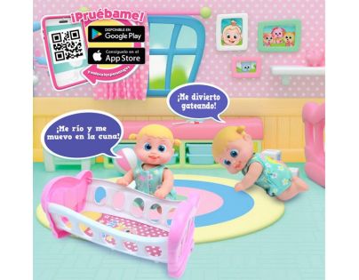 Bábätko Bouncin Babies v postieľke Bounie