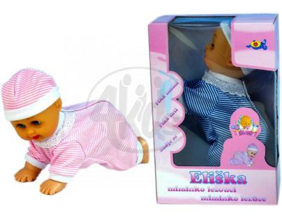 Miminko lezoucí 20cm