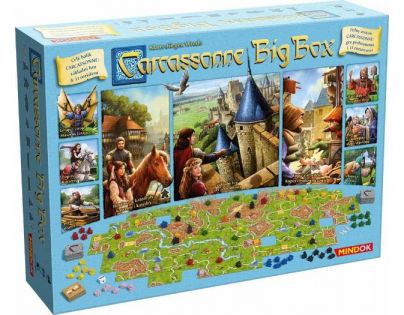 Mindok Carcassonne Big Box Základní hra + 11 rozšíření Verze 1