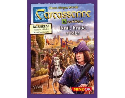 Mindok Carcassonne 6. rozšírenie Kráľ Gróf a Rieka