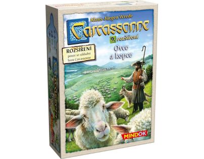 Mindok Carcassonne 9. rozšířenie Ovce a kopce