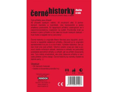 Mindok Čierne historky Zločin a sex