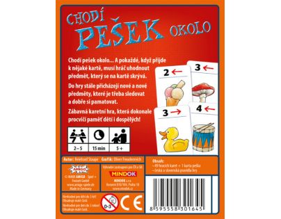 Mindok Chodí pešek okolo