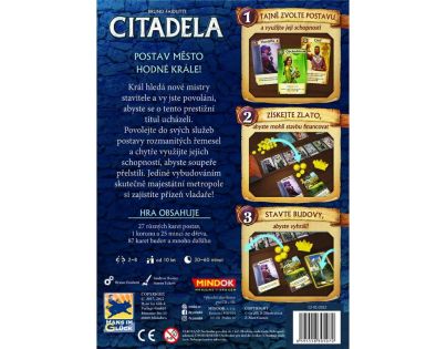 Mindok Citadela Postav mesto hodné kráľa