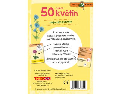 Mindok Expedícia príroda 50 kvetín