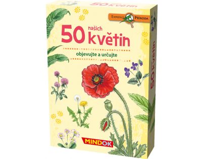 Mindok Expedícia príroda 50 kvetín