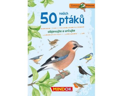 Mindok Expedícia príroda 50 vtákov