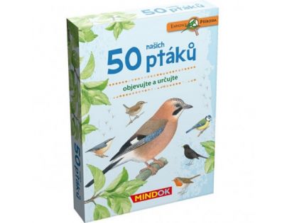 Mindok Expedícia príroda 50 vtákov