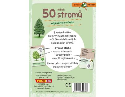 Mindok Expedícia príroda 50 stromov
