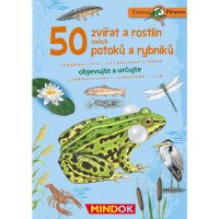 Mindok Expedícia príroda 50 zvierat a rastlín potokov a rybníkov